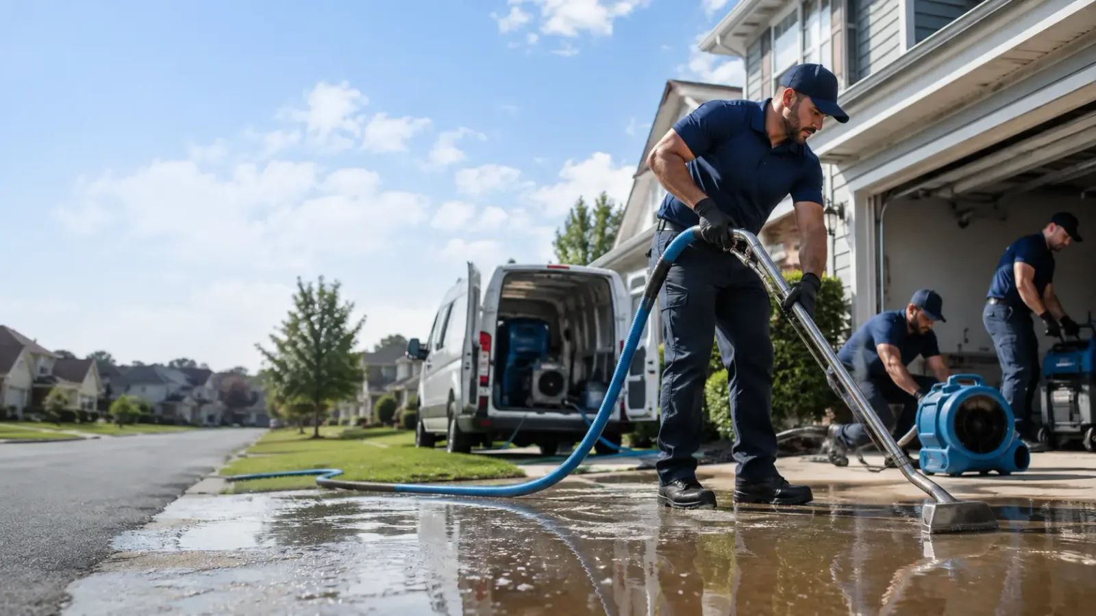 Flood Damage Restoration in Combined Locks, WI